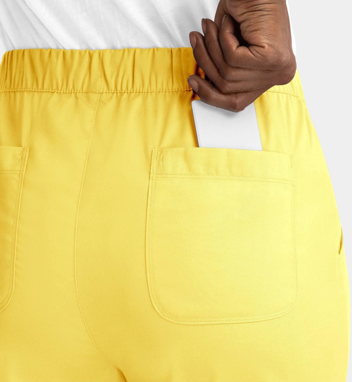 Women Maevn Matrix Full Elastic Waistband Cargo Pant 6501