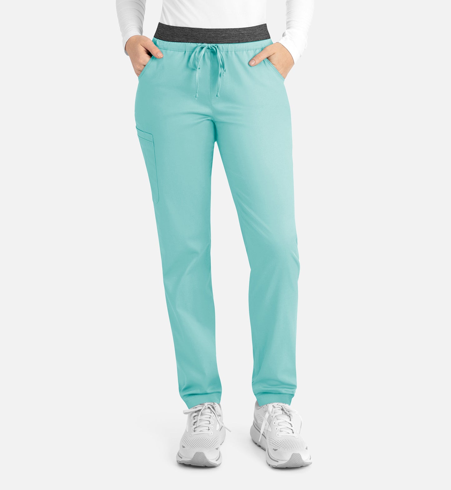 Women-Maevn Matric Contrast E-band Cargo Pant 6701