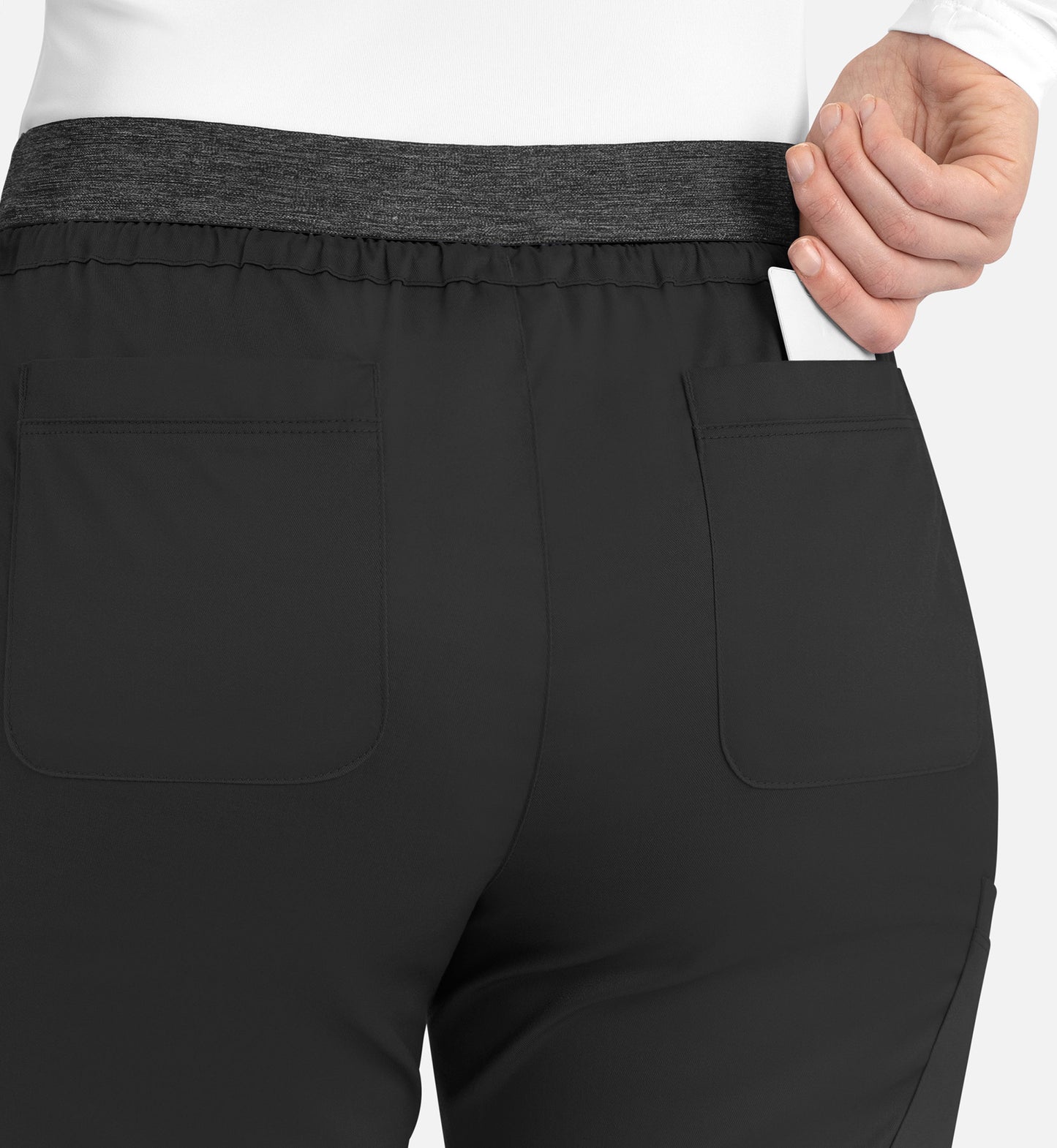 Women-Maevn Matric Contrast E-band Cargo Pant 6701