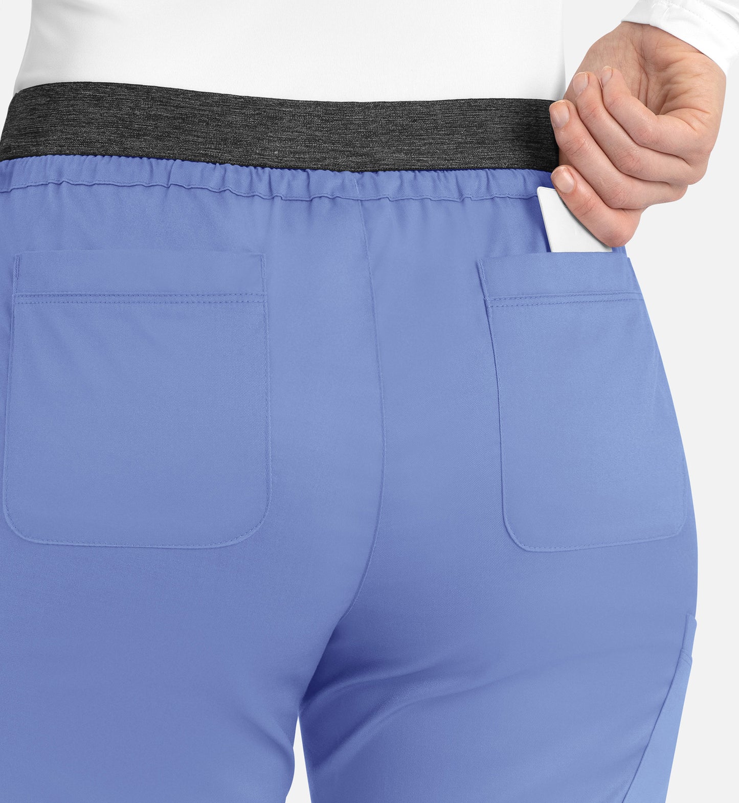 Women-Maevn Matric Contrast E-band Cargo Pant 6701
