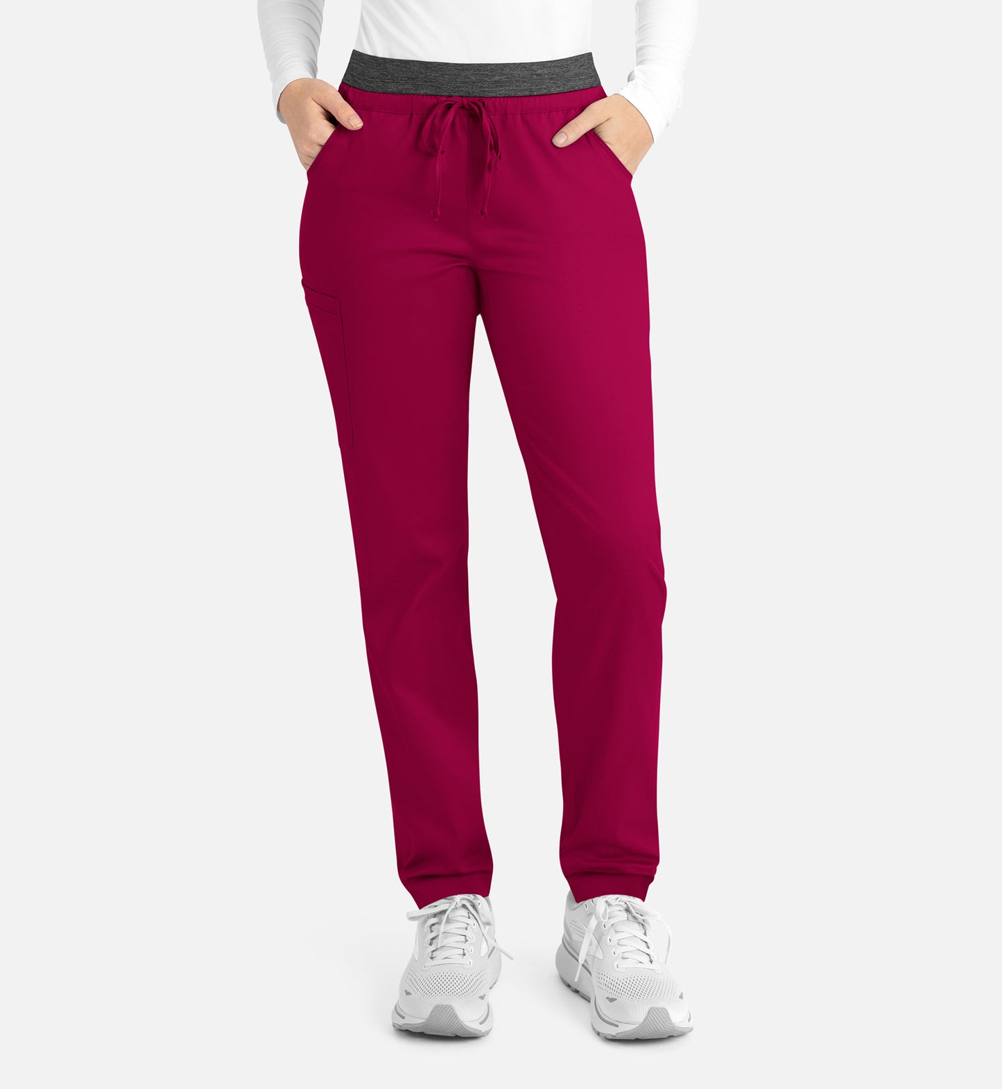 Women-Maevn Matric Contrast E-band Cargo Pant 6701