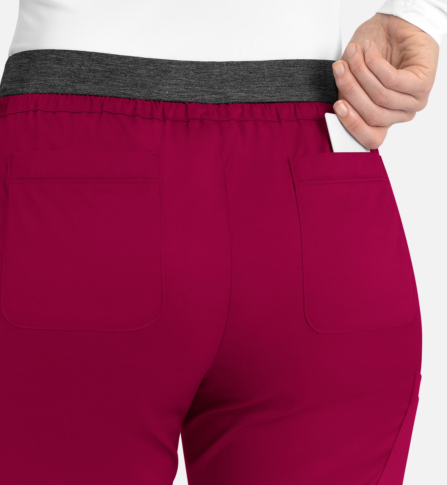 Women-Maevn Matric Contrast E-band Cargo Pant 6701