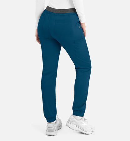Women-Maevn Matric Contrast E-band Cargo Pant 6701