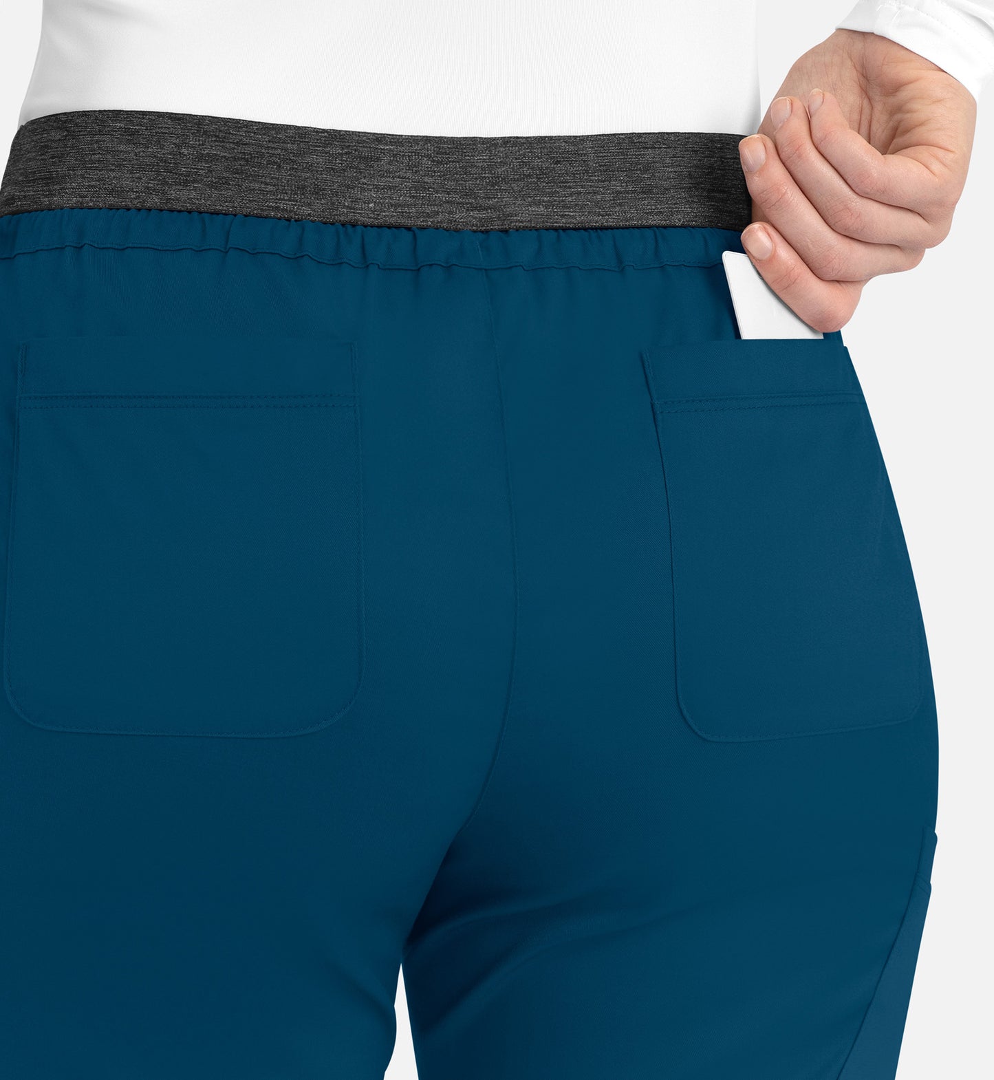 Women-Maevn Matric Contrast E-band Cargo Pant 6701
