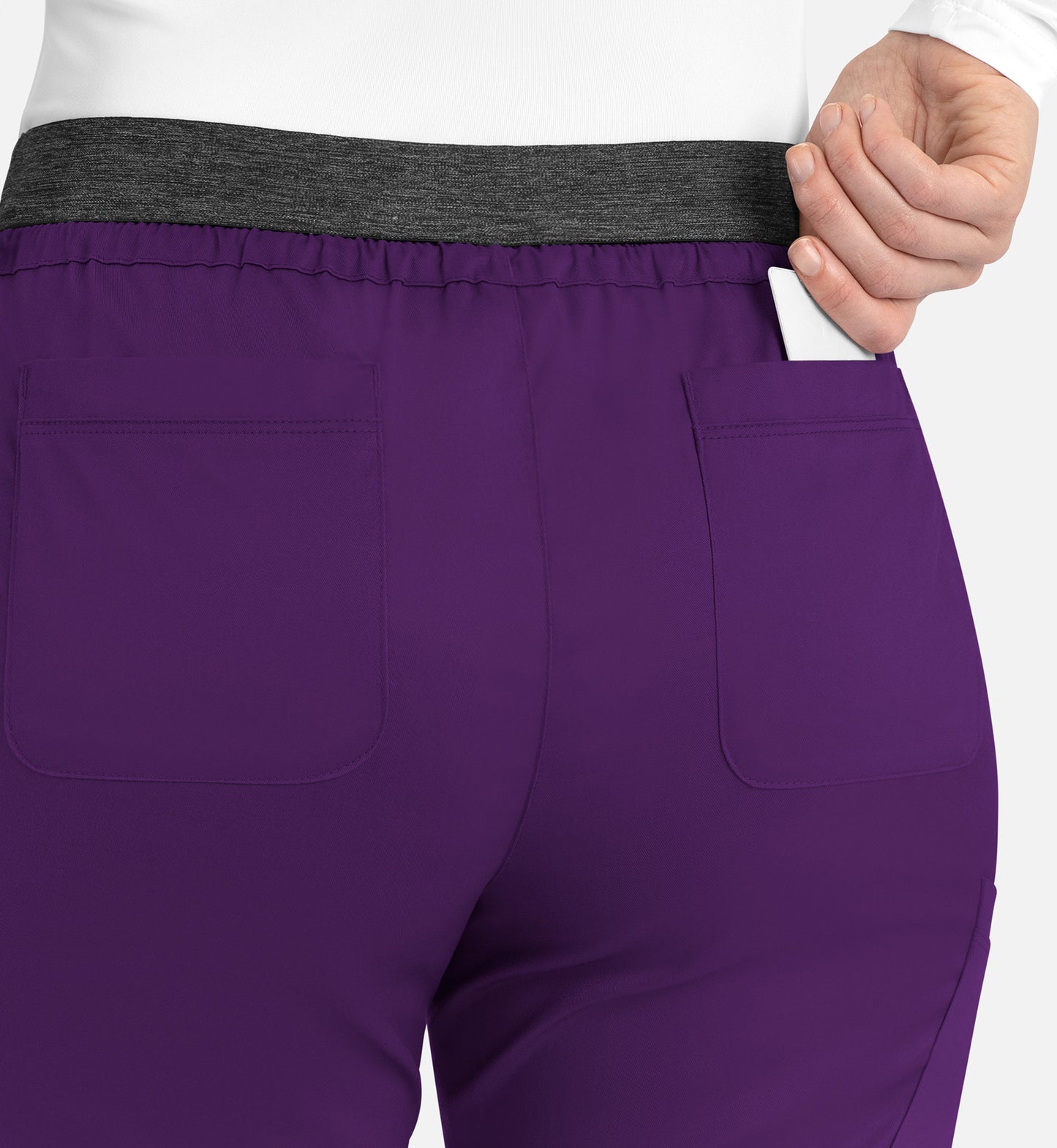 Women-Maevn Matric Contrast E-band Cargo Pant 6701