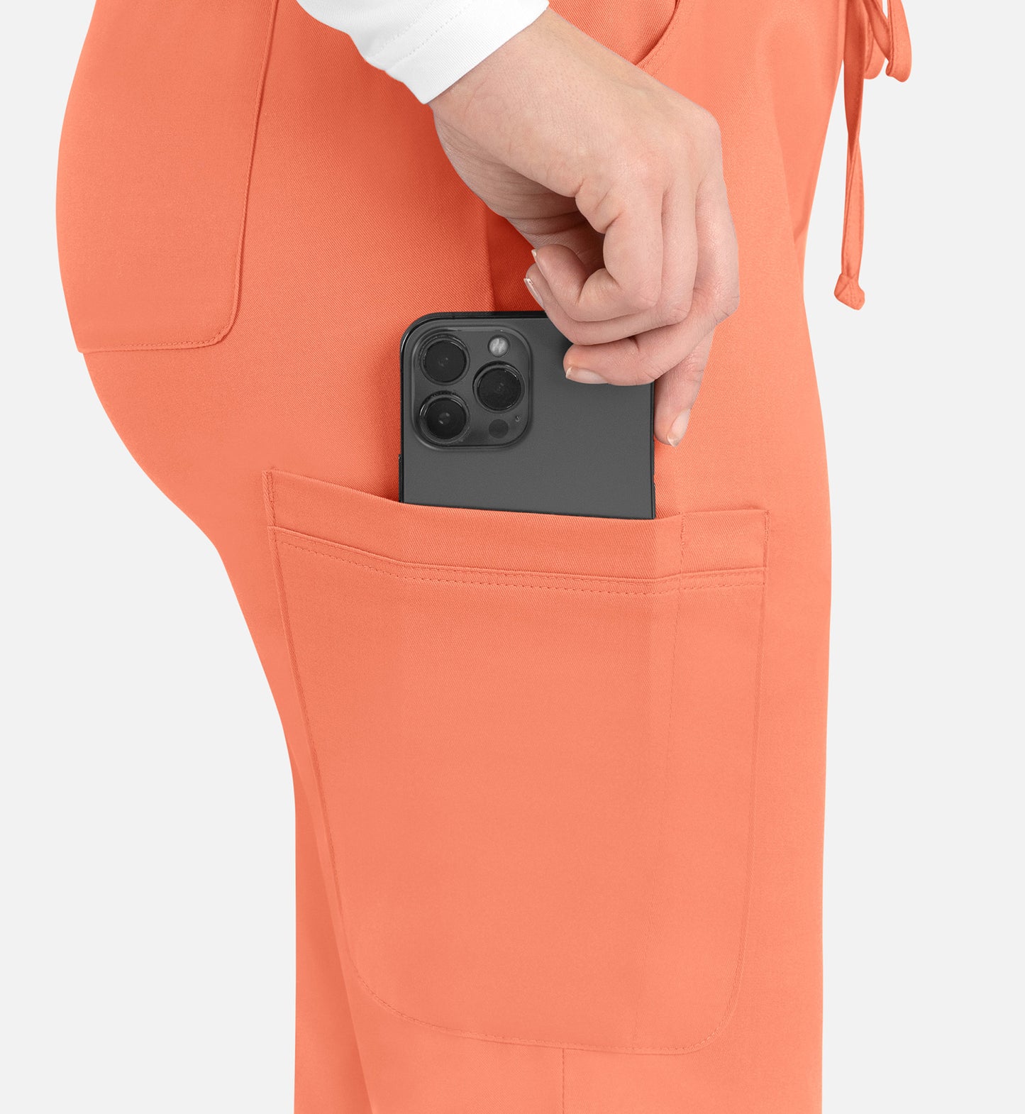 Women-Maevn Matric Contrast E-band Cargo Pant 6701