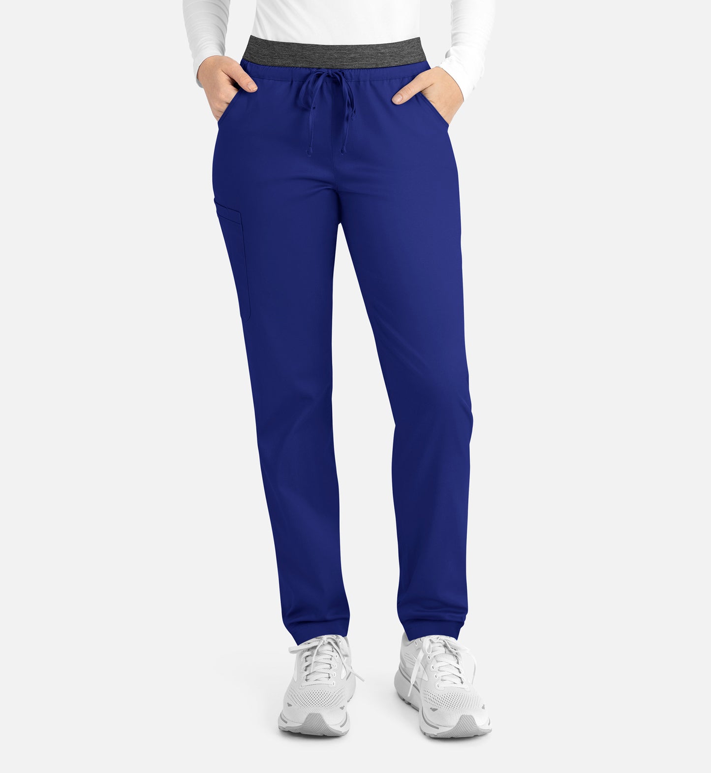 Women-Maevn Matric Contrast E-band Cargo Pant 6701