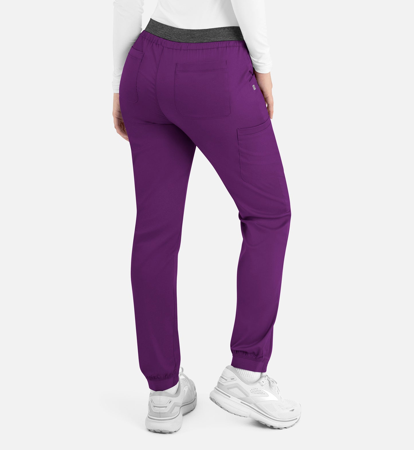 Women-Maevn Matric Contrast E-band Cargo Pant 6701