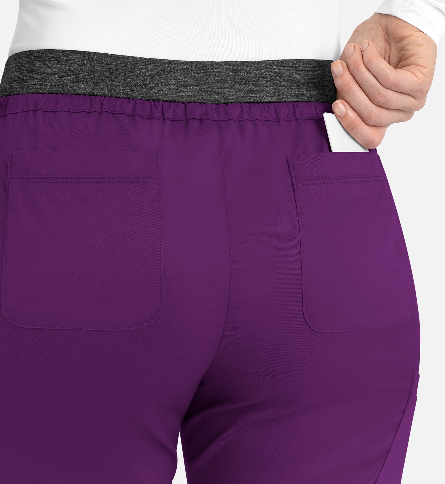 Women-Maevn Matric Contrast E-band Cargo Pant 6701