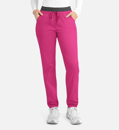 Women-Maevn Matric Contrast E-band Cargo Pant 6701