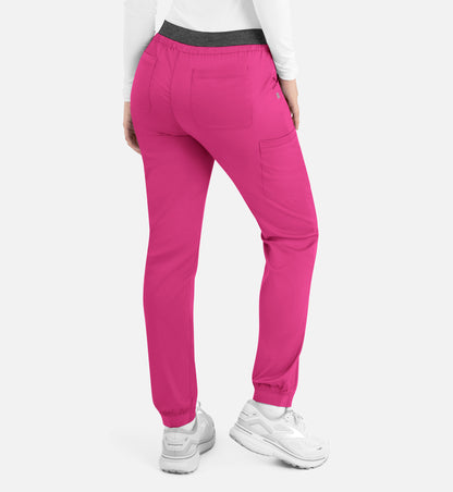 Women-Maevn Matric Contrast E-band Cargo Pant 6701