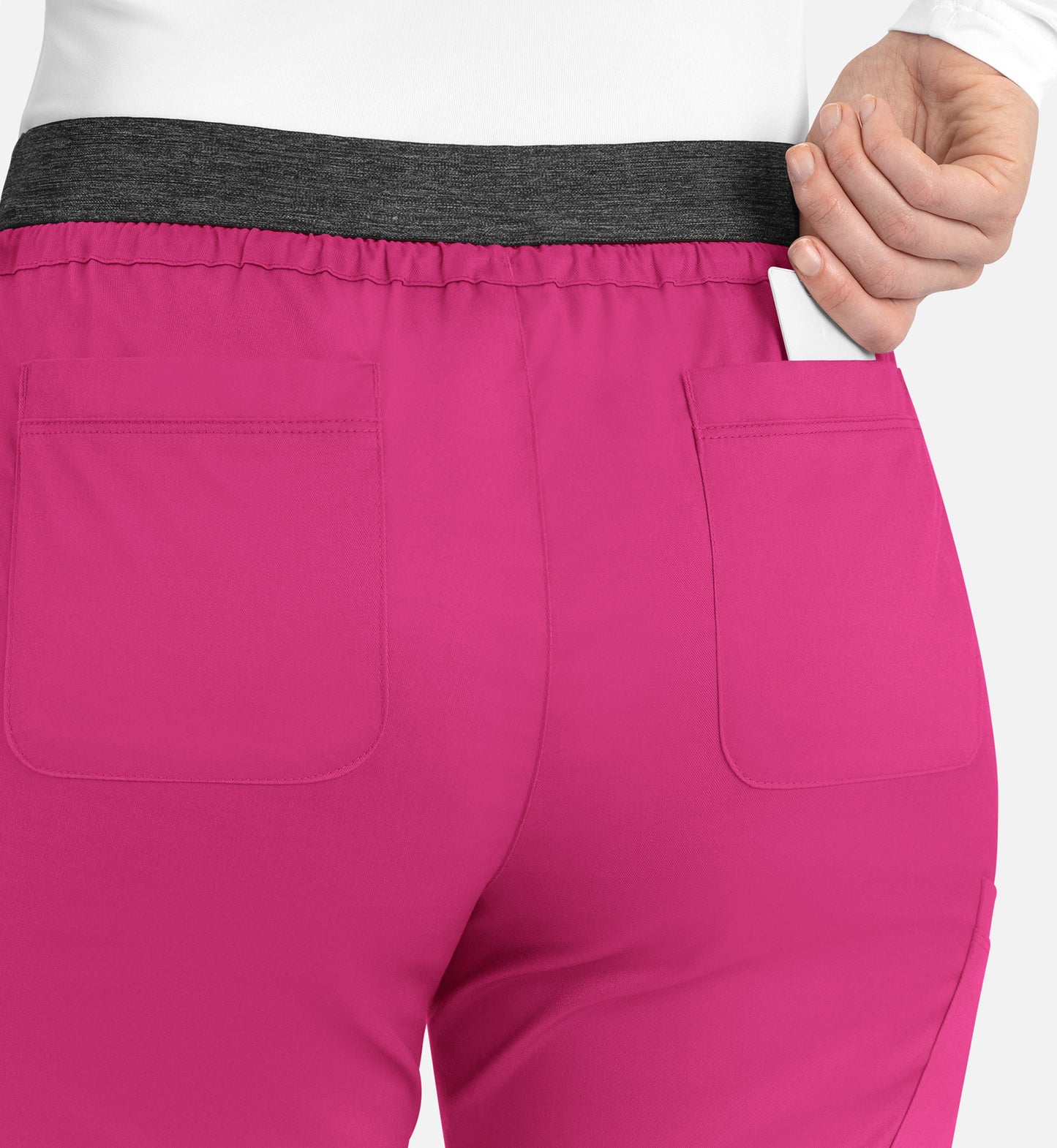 Women-Maevn Matric Contrast E-band Cargo Pant 6701