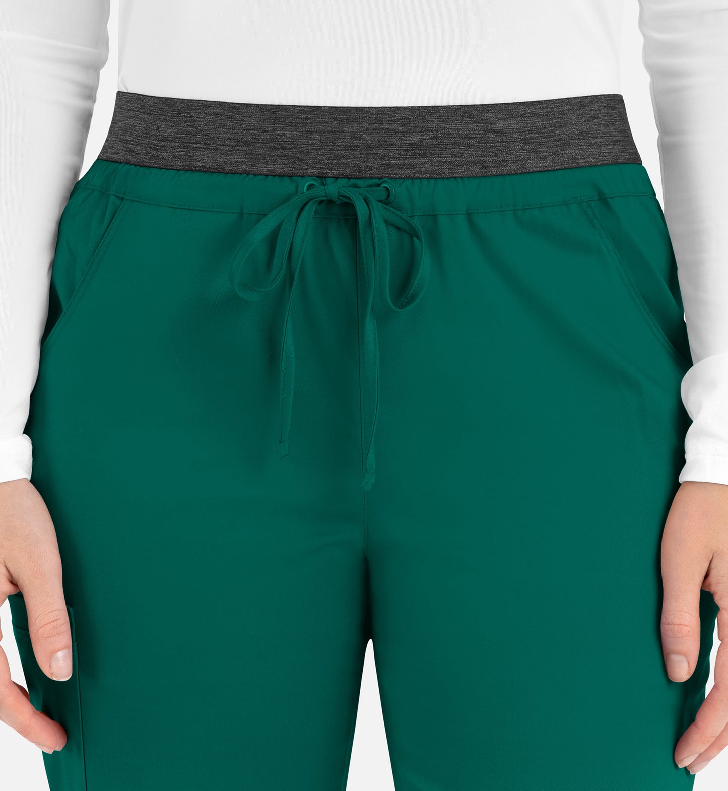 Women-Maevn Matric Contrast E-band Cargo Pant 6701