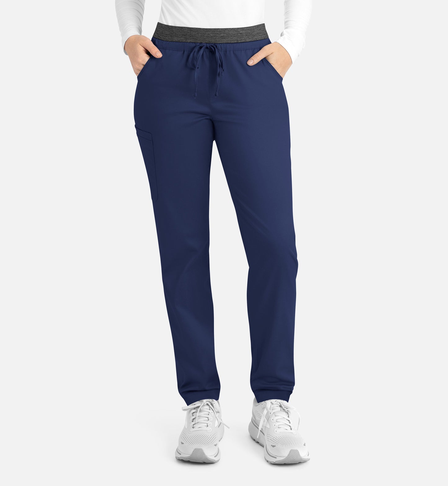 Women-Maevn Matric Contrast E-band Cargo Pant 6701