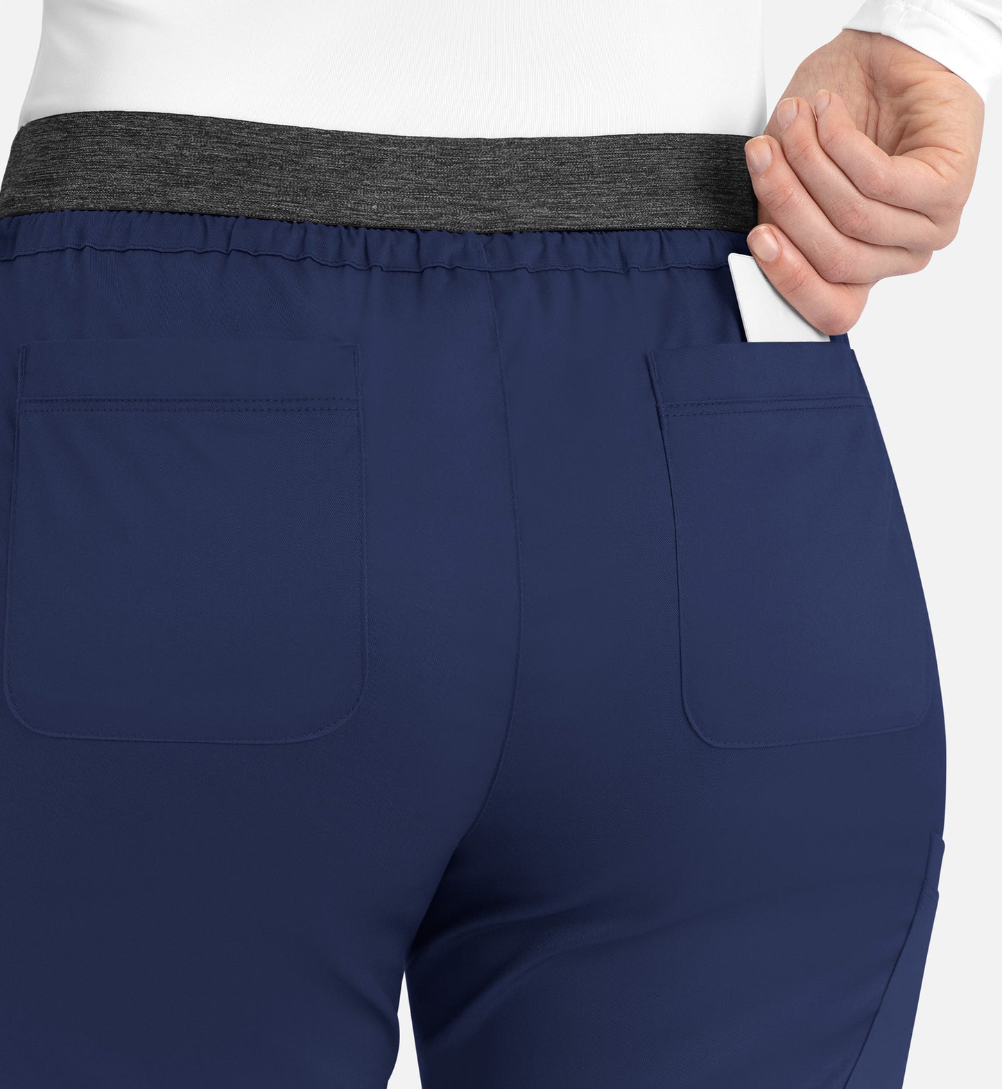 Women-Maevn Matric Contrast E-band Cargo Pant 6701