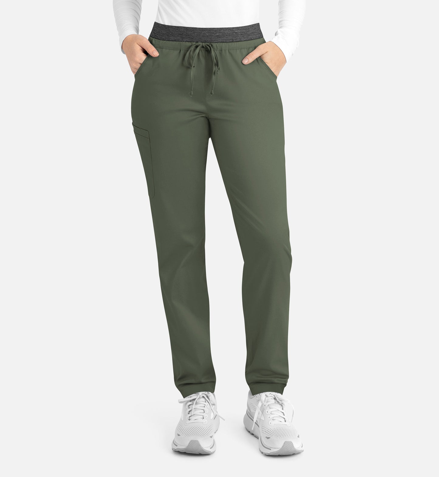 Women-Maevn Matric Contrast E-band Cargo Pant 6701