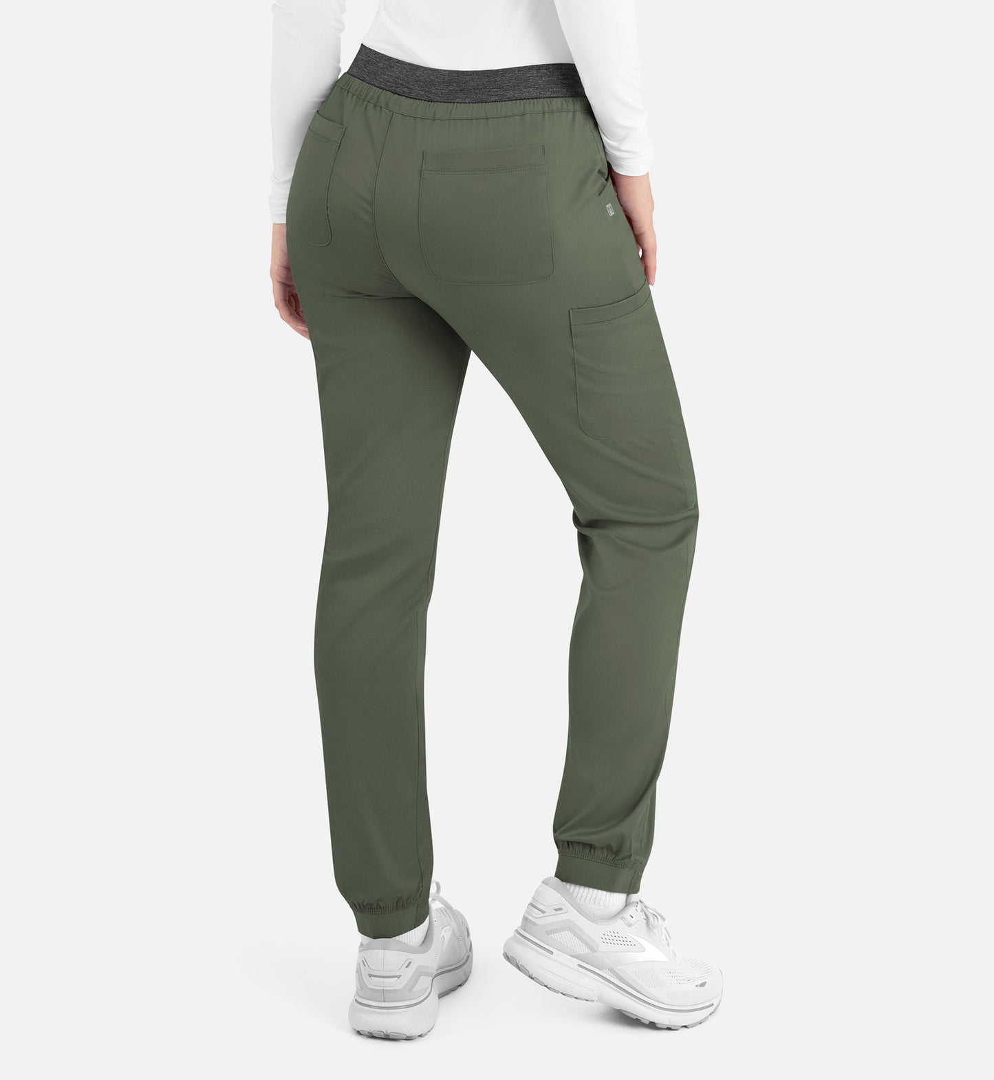Women-Maevn Matric Contrast E-band Cargo Pant 6701