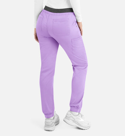 Women-Maevn Matric Contrast E-band Cargo Pant 6701