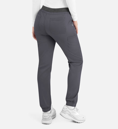 Women-Maevn Matric Contrast E-band Cargo Pant 6701