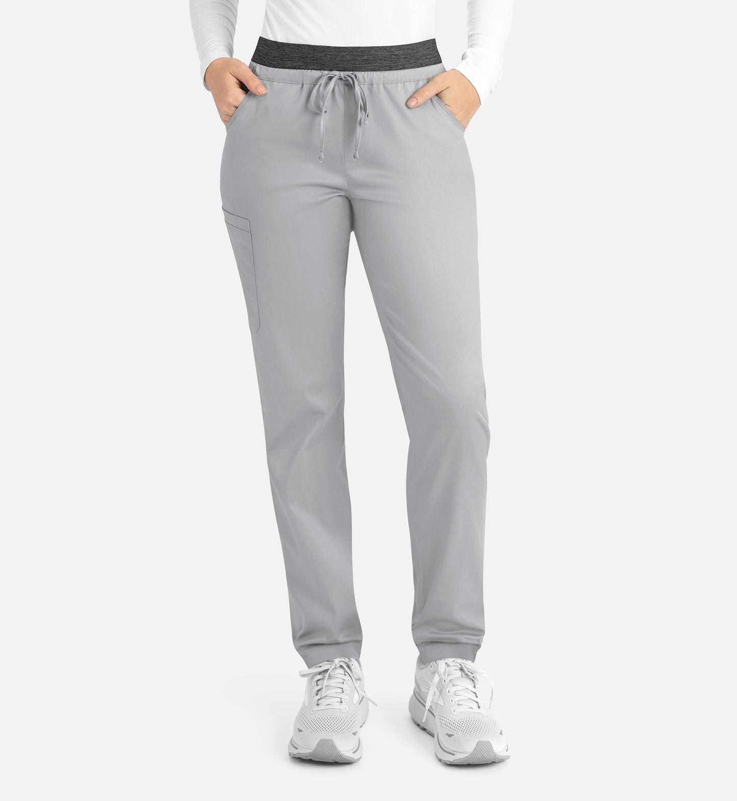 Women-Maevn Matric Contrast E-band Cargo Pant 6701