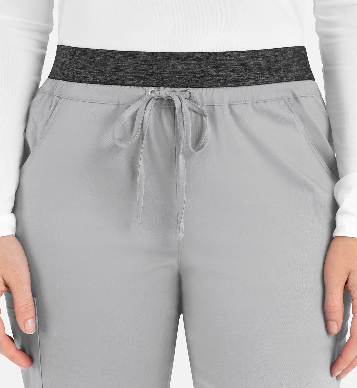 Women-Maevn Matric Contrast E-band Cargo Pant 6701