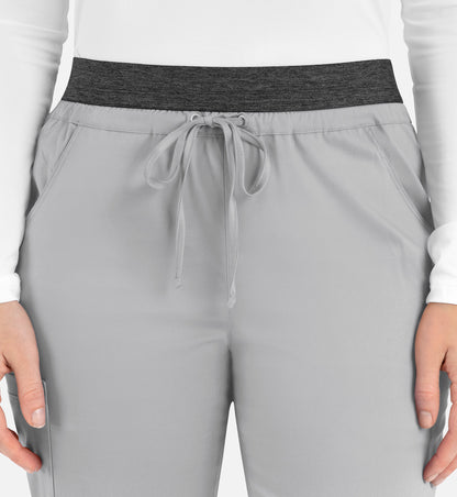 Women-Maevn Matric Contrast E-band Cargo Pant 6701