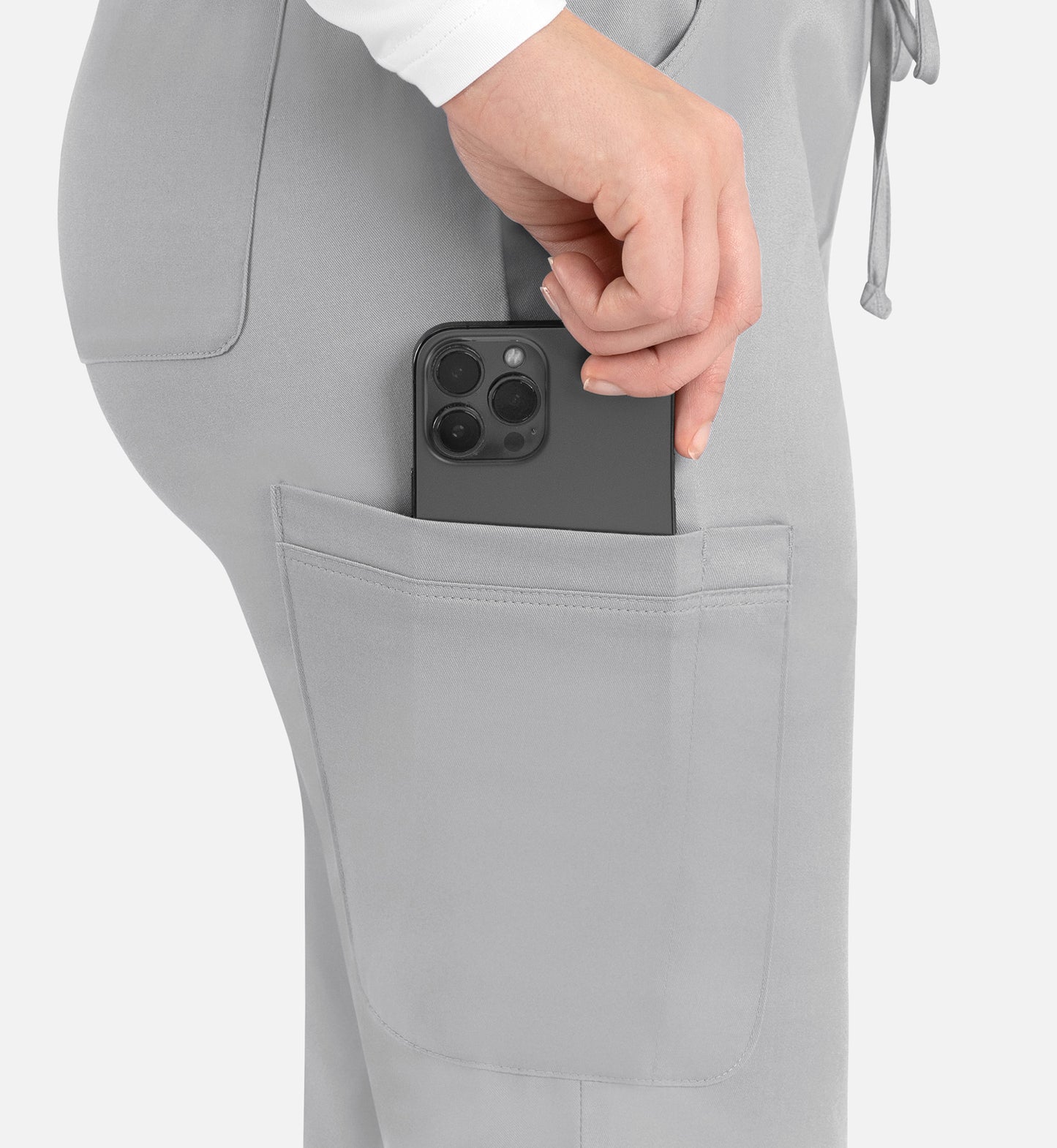 Women-Maevn Matric Contrast E-band Cargo Pant 6701
