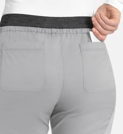 Women-Maevn Matric Contrast E-band Cargo Pant 6701