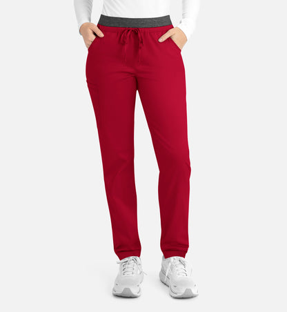 Women-Maevn Matric Contrast E-band Cargo Pant 6701