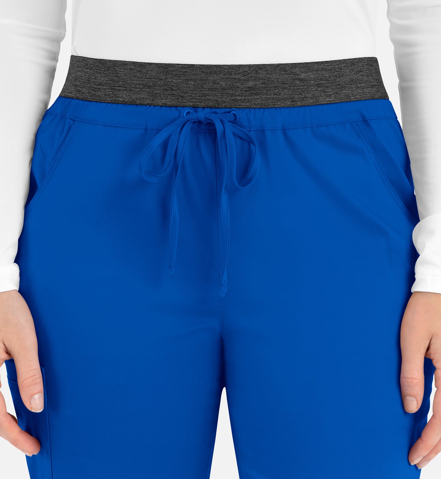 Women-Maevn Matric Contrast E-band Cargo Pant 6701