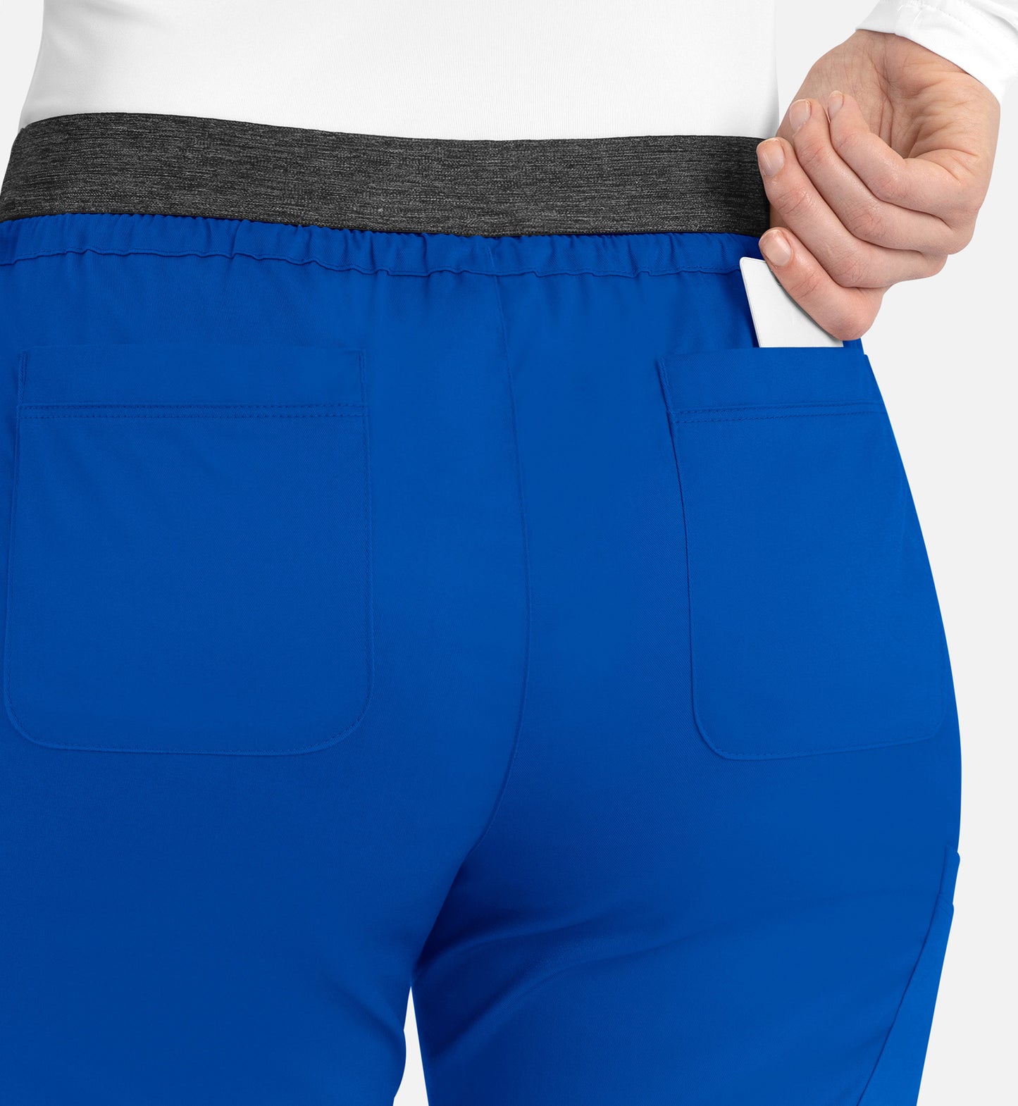 Women-Maevn Matric Contrast E-band Cargo Pant 6701