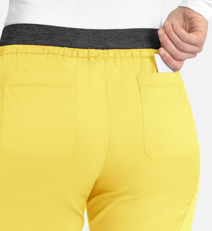 Women-Maevn Matric Contrast E-band Cargo Pant 6701