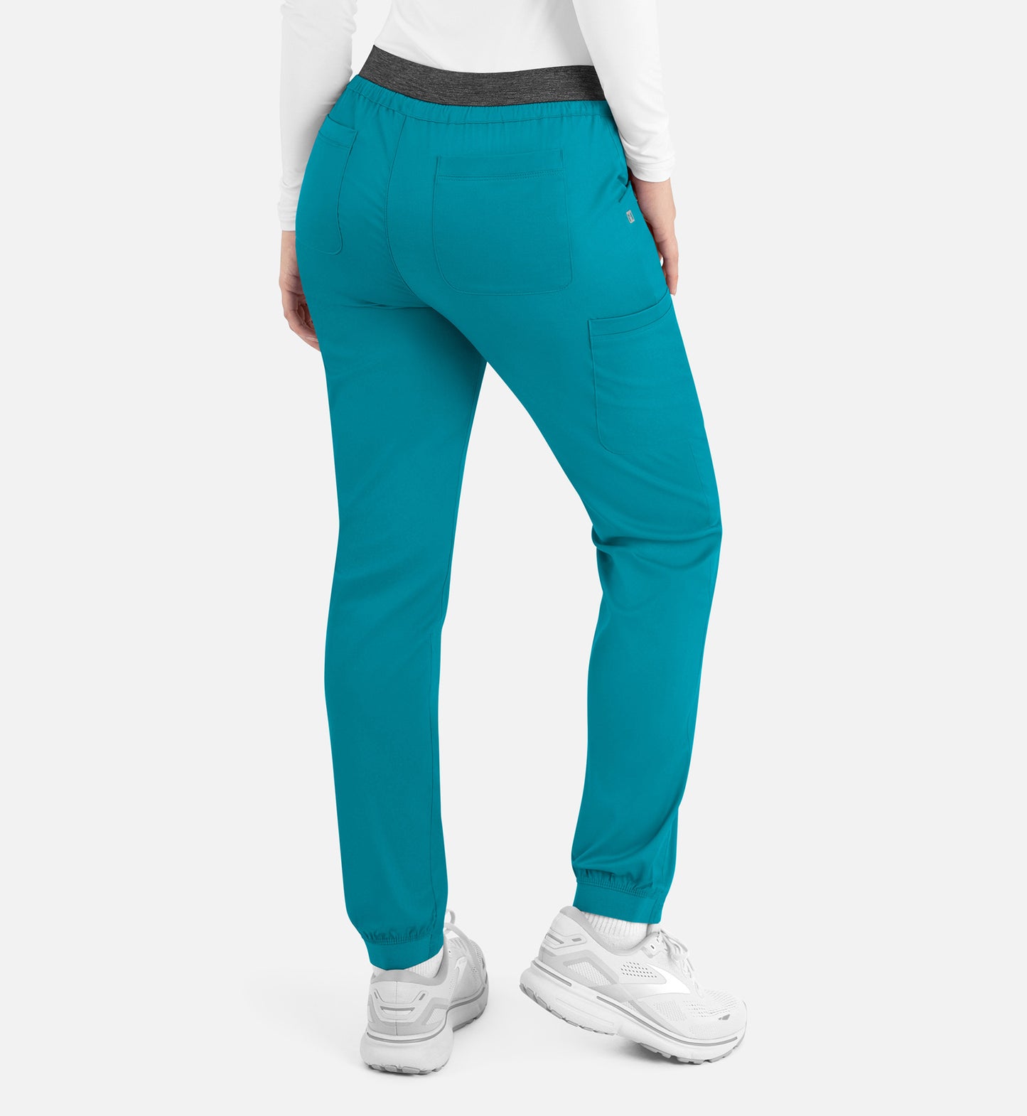 Women-Maevn Matric Contrast E-band Cargo Pant 6701