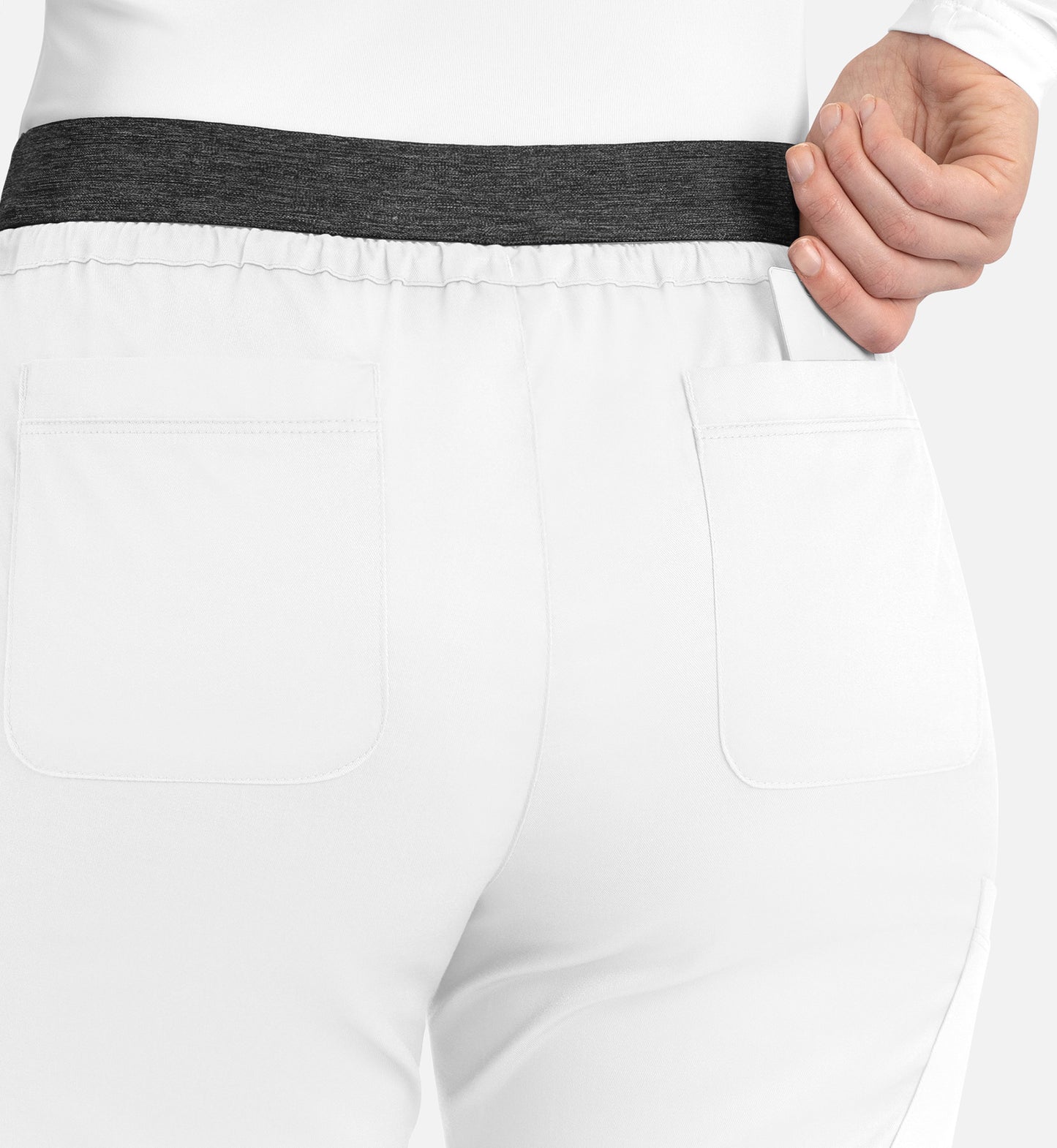 Women-Maevn Matric Contrast E-band Cargo Pant 6701