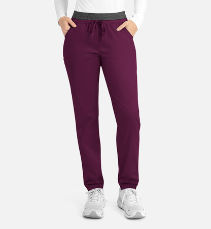 Women-Maevn Matric Contrast E-band Cargo Pant 6701