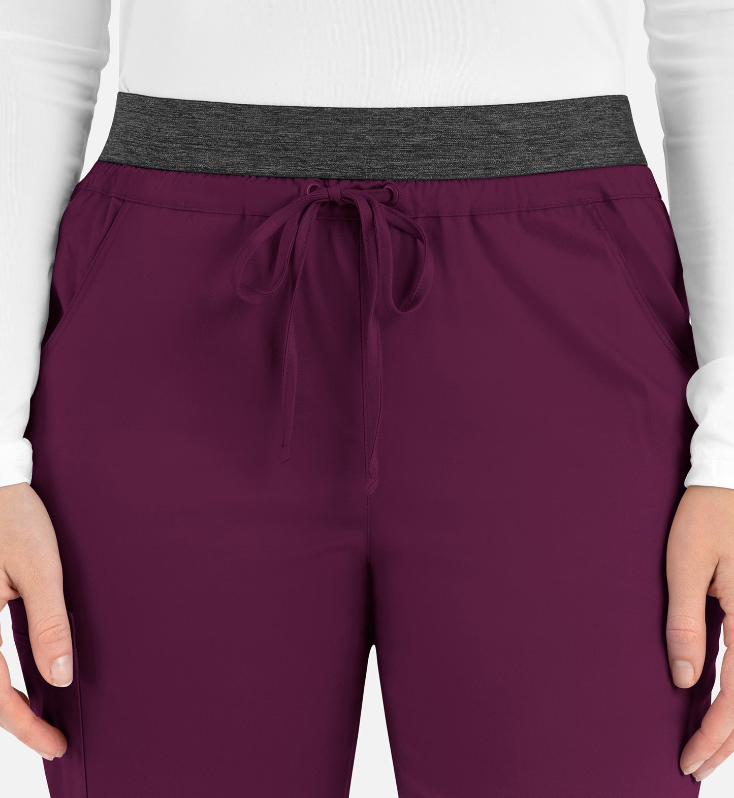 Women-Maevn Matric Contrast E-band Cargo Pant 6701