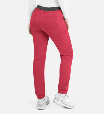 Women-Maevn Matric Contrast E-band Cargo Pant 6701