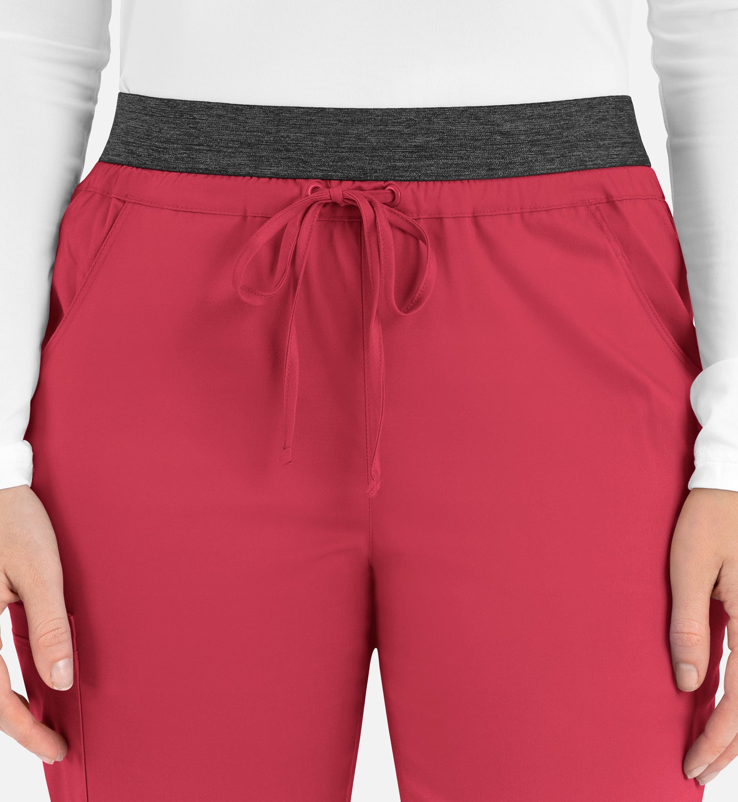 Women-Maevn Matric Contrast E-band Cargo Pant 6701