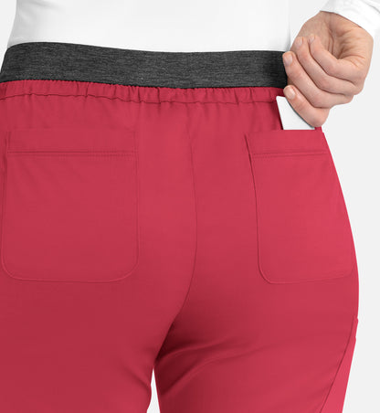 Women-Maevn Matric Contrast E-band Cargo Pant 6701