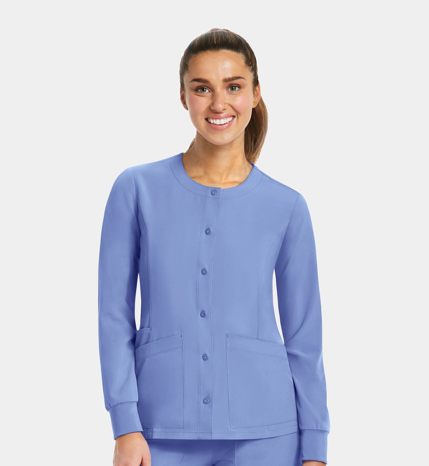 Women’s  - Maevn Matrix Impulse Round Neck Snap Button Jacket 7510