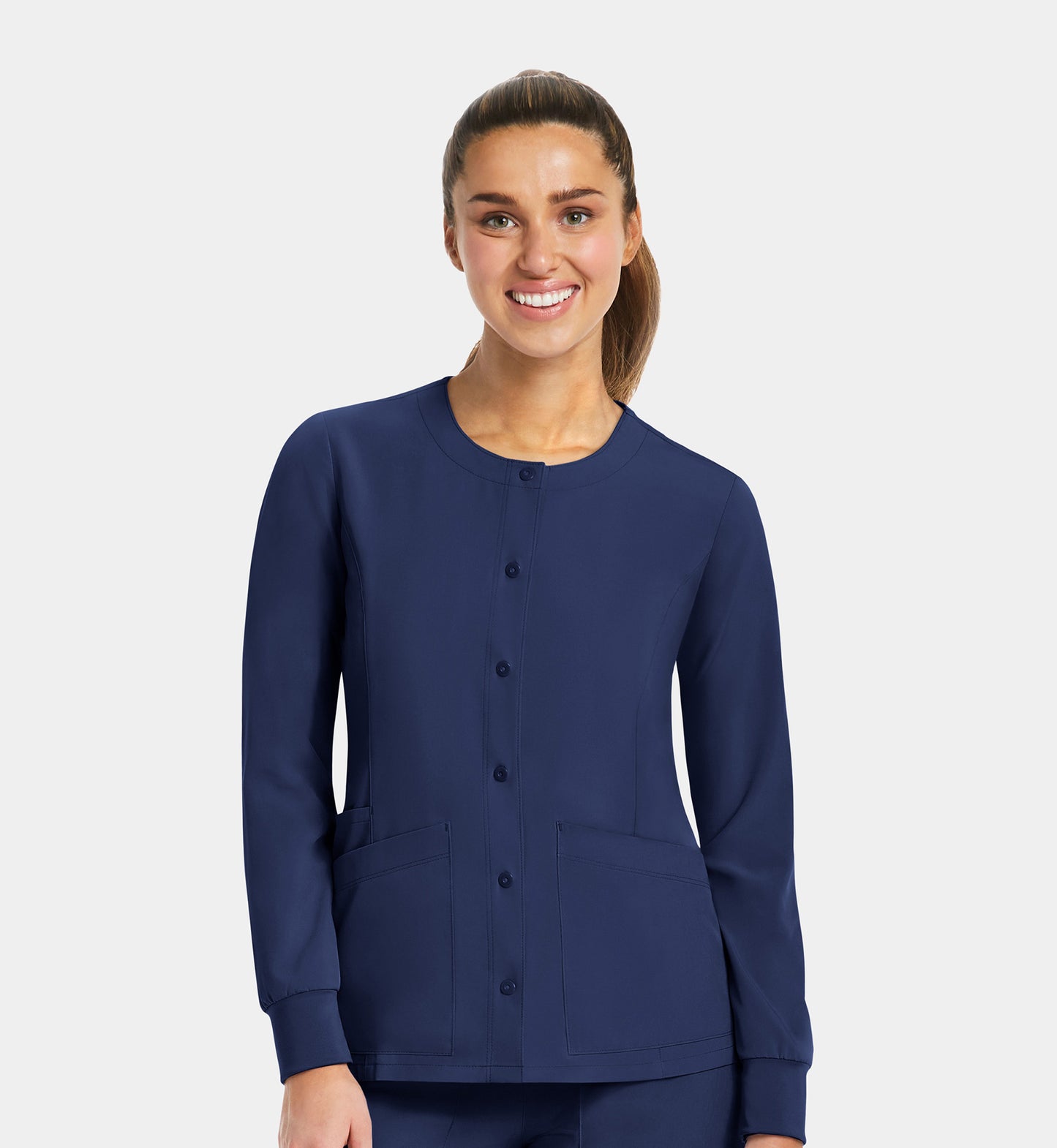 Women’s  - Maevn Matrix Impulse Round Neck Snap Button Jacket 7510