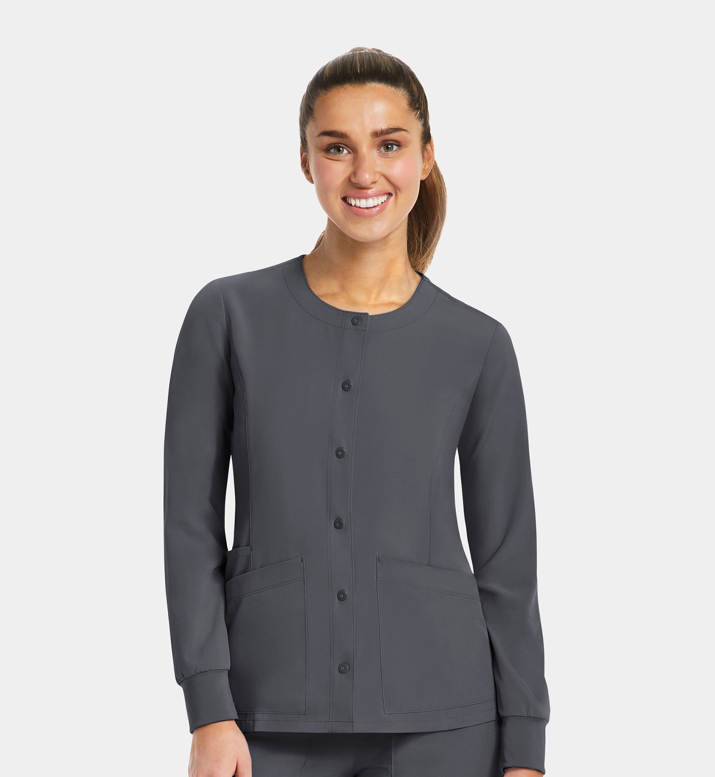 Women’s  - Maevn Matrix Impulse Round Neck Snap Button Jacket 7510