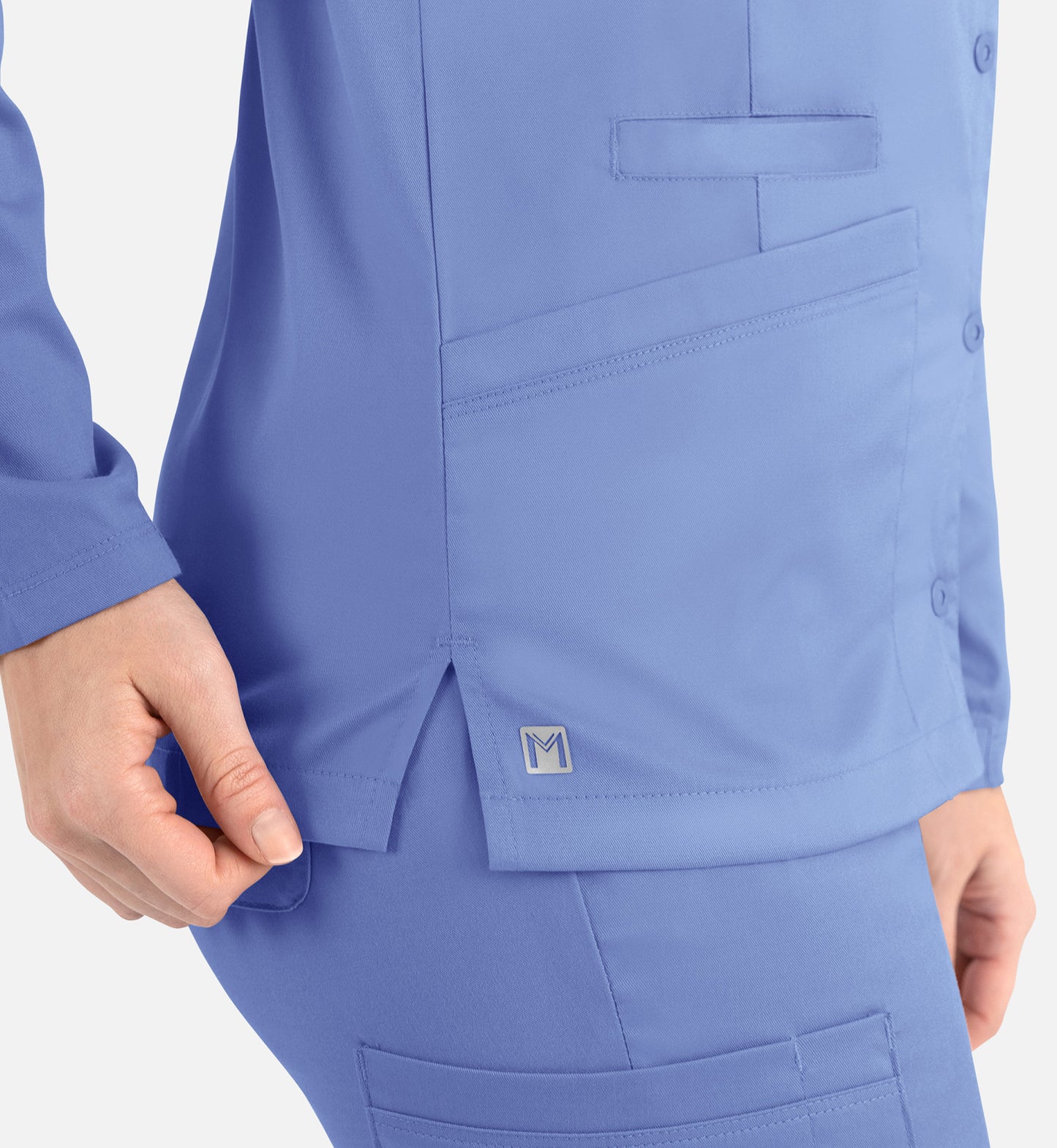 Women Maevn Matric Round Neck Snap Jacket 7701