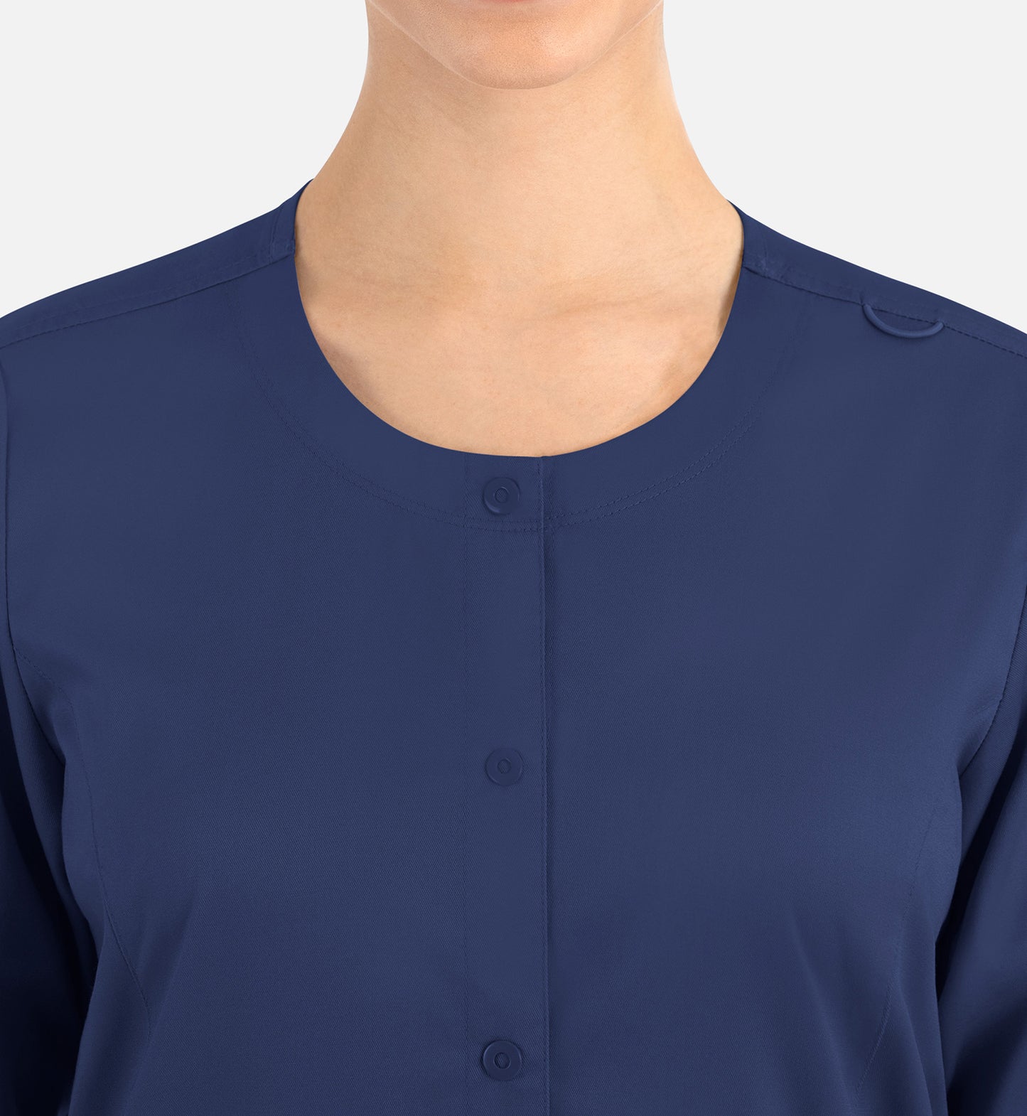 Women Maevn Matric Round Neck Snap Jacket 7701