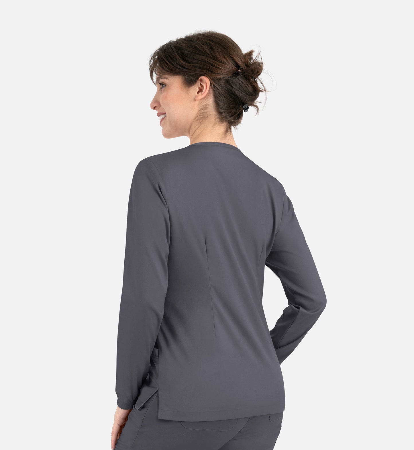 Women Maevn Matric Round Neck Snap Jacket 7701