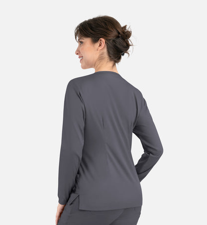 Women Maevn Matric Round Neck Snap Jacket 7701