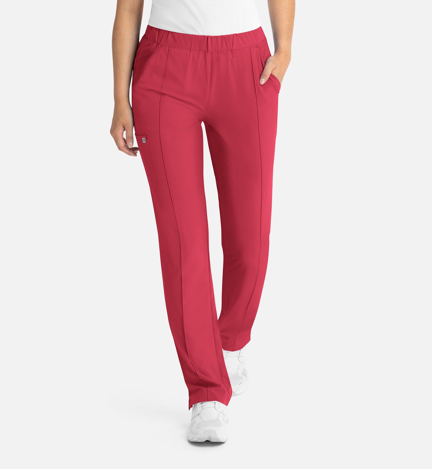 Women-Maevn Matrix Impulse Full Elastic Waist Tapered Leg Pant 8510