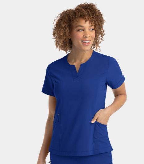 IRG –EPIC Notched Crew Neck Top | 4802