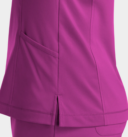 IRG –EPIC Notched Crew Neck Top | 4802