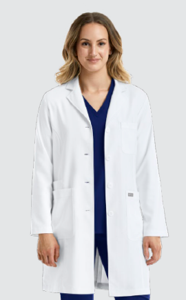 WOMEN’S FULL LENGTH LAB COAT 36INCH   5071